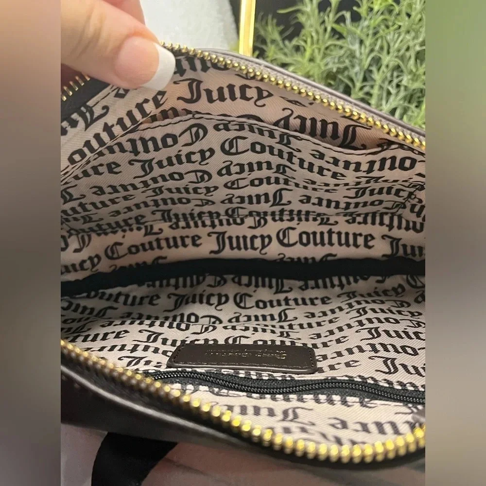 Juicy Couture Queen Of Everything Velour Belt Bag Fanny Pack NWT